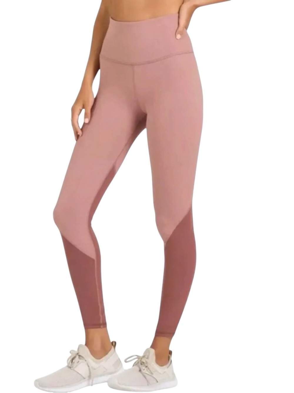 Vuori Colorblock Studio Legging Women's Small Light Terra Cotta NWT - Picture 2 of 7
